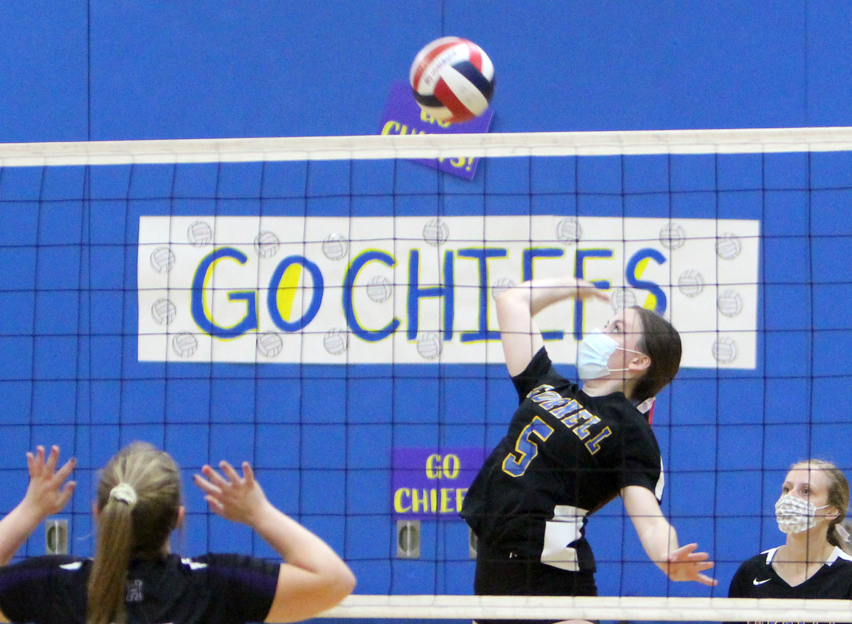 Lake Holcombe at Cornell volleyball 10-15-20